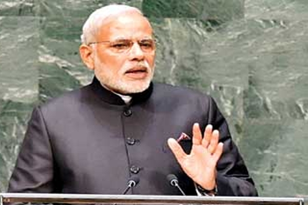 Narendra modi speaks kashmir issue in united nations