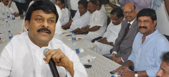 Seemandhra congress mps meets on chiru house and future strategy