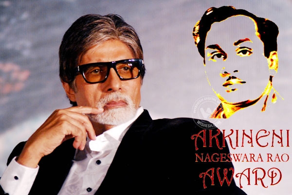 Akkineni award 2013 to amitabh bachchan