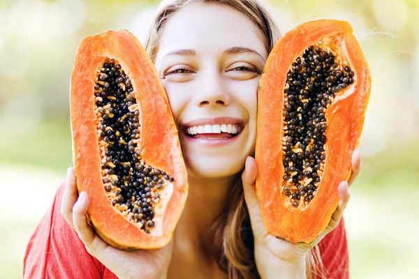 Papaya facial packs skin whitening glow beauty tips