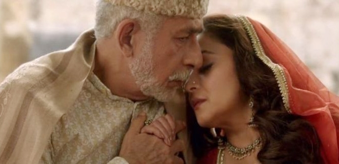 Madhuri dixit naseeruddin shah hot romance