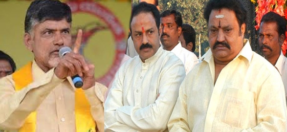 Chandrababu vs harikrishna team