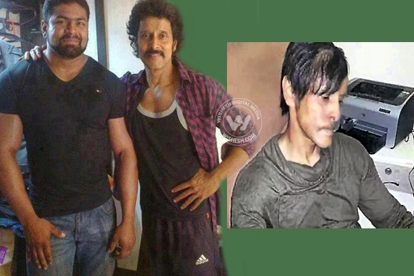 Shocking first look of vikram