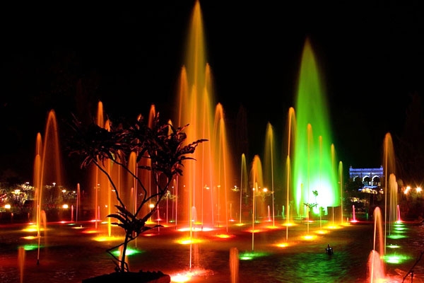 Mysore brindavan garden details