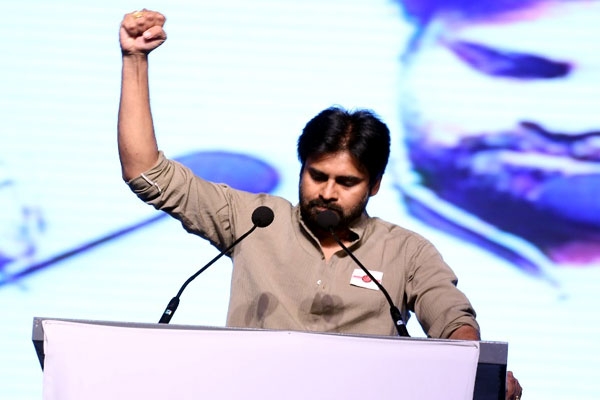 Pawan kalyan to announce janasena party symbol fist on august 15