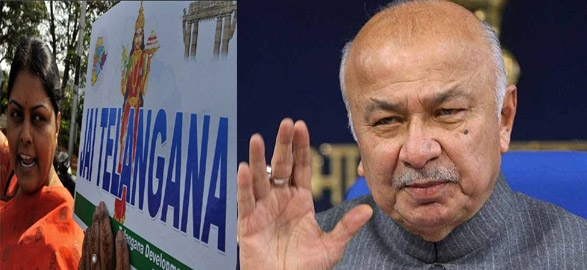 Shushilkumar shinde statement on telangana state in six months