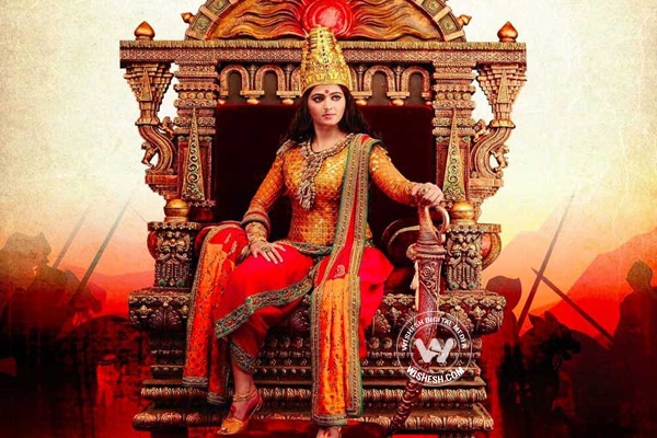 Anushka latest photo in rudramadevi